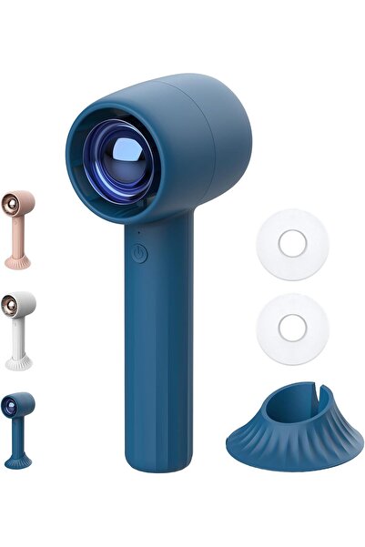 KENSUKA مروحة يدوية محمولة مزودة بخاصية العلاج بالروائح HA1، قابلة لإعادة الشحن عبر منفذ USB، بثلاث سرعات