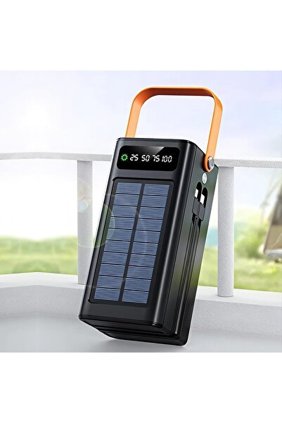 Denx 30000 MAH SOLAR POWER BANK USB/TYPE-C OUTPUT 5V/3A- DX435