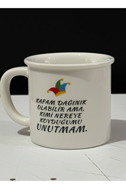 Elista Porcelain Mug with Enamel Lettering and Characters 250 ml 7