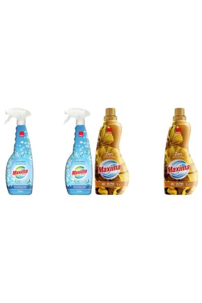Sano Set variat - 4 componente: 2×750ml Ultra Fresh, 2×1L Ultra Concentrated ...