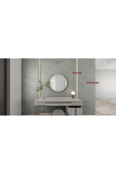 AGT LB-2050 MAT STONE GRI PAK