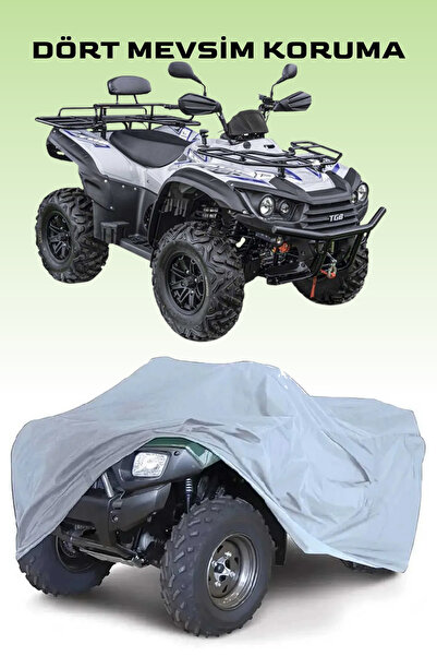 Breen غطاء Tgb Blade 550i Se T3 ATV باللون الرمادي، غطاء مقاوم للماء ومضاد لل...