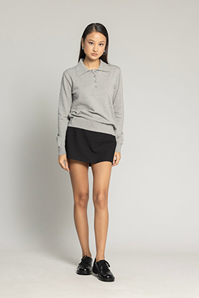 Nisan Pulover tricotat cu guler POLO