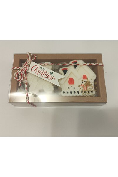 Bry Creative Soap & Candles Christmas Gift Set - Snowflake and Home