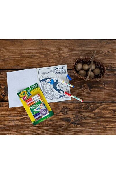 Crayola أقلام تلوين صغيرة كلاسيكية من كولور وورلد (عبوة من 10 أقلام)