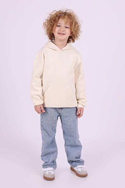 Lovexi Hanorac de iarnă cu glugă și buzunar cangur, cu 3 fire, cu căptușeală ...