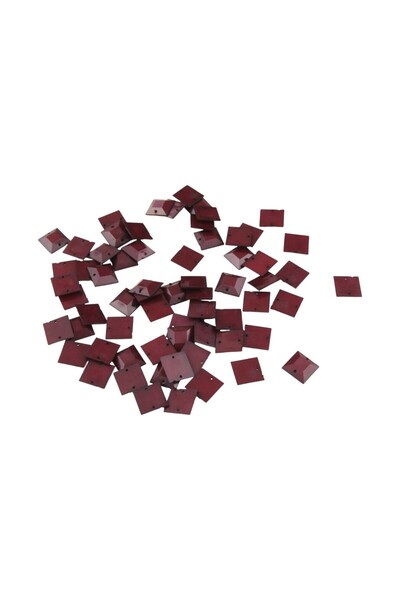 Serhat Aksesuar ve El İşçilik حجر ديكامي مربع غير لامع مقاس 12×12 ملم (20 قطعة)