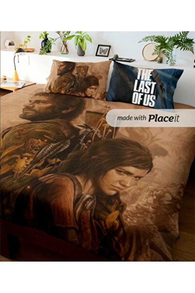 Elmas Dizayn 160X240 cm Baby Children's Bedding Set Hypoallergenic Stain-Proof Last of Us Game Ps4 Ps5