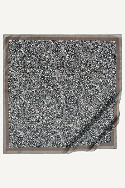 SilkTouch وشاح كريستالي بنمط عرقي من المنك