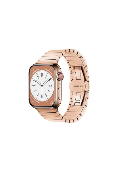 Twin Store Watch 42mm Kr413 Fine Steel Band - Rose