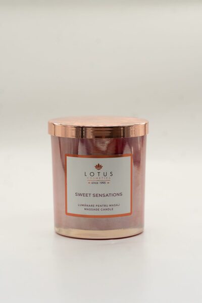 Lotus Cosmetics Warm Massage Butter Candle "Sweet Sensation"