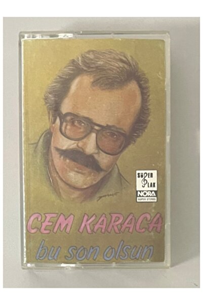 Genel Markalar Cem Karaca Bu Son Olsun Kaset (Orjnal 1987 Dönem Kağıt Baskı K...