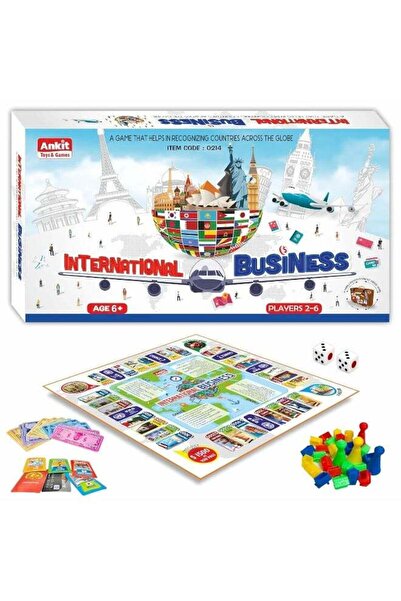 Ankit Toys & Games لعبة لوحية للأعمال الدولية (للأعمار من 6 سنوات فما فوق، لو...