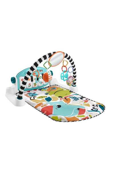 Generic Fisher- Glow & Grow Kick & Play Piano Gym Baby Activity Mat, Blue, 0+ Months