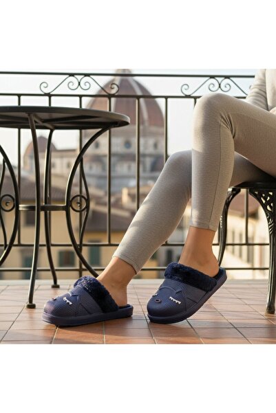 OEM Women's fur slippers, cheerful indoor or outdoor slippers, A68M