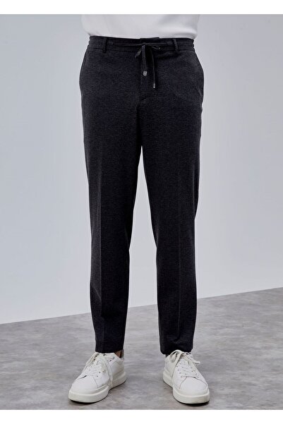 Boris Becker Antrasit Renk Rahat Kesim Örme Jogger Pantolon
