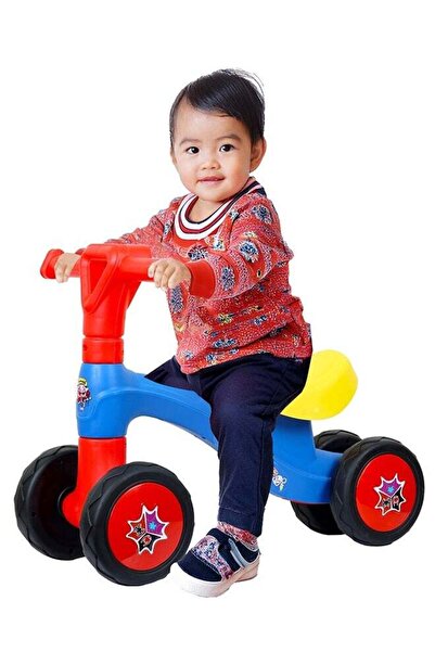 Marvel Spiderman Balance Cruiser Toddler Ride-On (No Pedal), Red, 2-4 years