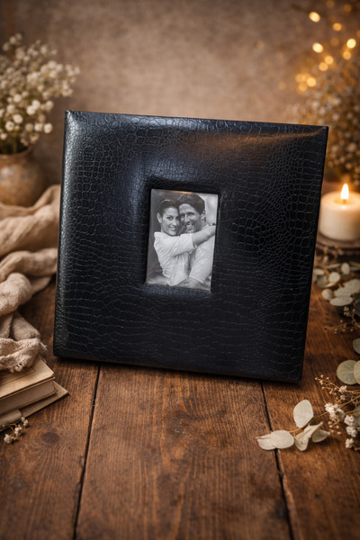 simplex ألبوم صور مربع كبير الحجم 34 × 34 سم يتسع لـ 500 صورة مقاس 10 × 15 – ...