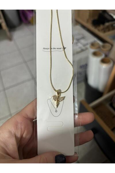 deva takı قلادة ملاك من الفولاذ