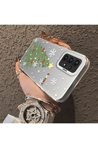 ucuc حافظة سيليكون مضادة للسقوط بنمط شجرة عيد الميلاد متوافقة مع هاتف سامسونج...