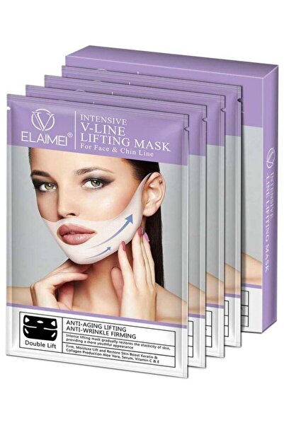 ELAIMEI قناع مكثف لشد خط الوجه والذقن على شكل حرف V