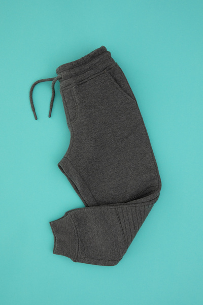 U.S. Polo Assn. Erkek Çocuk Antrasit Melanj Şardonlu Eşofman Altı 50316466-VR081