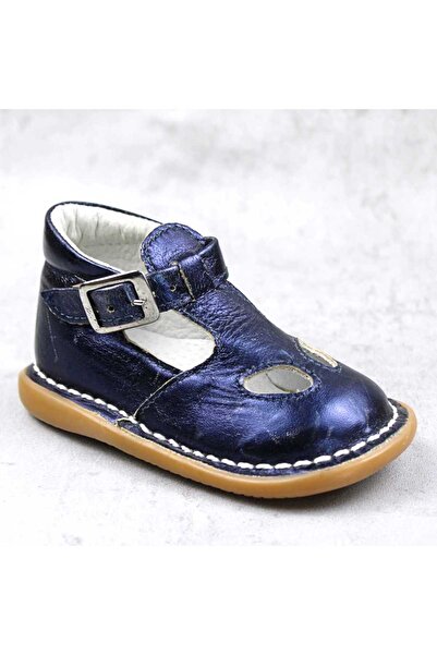 tino Children's shoes, cut out, made of natural leather FIRST STEPS 3208-BLEUMARIN/S