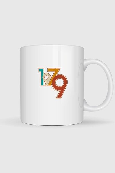 Bahriyeli Collection 1979 Retro Printed Trophy Cup