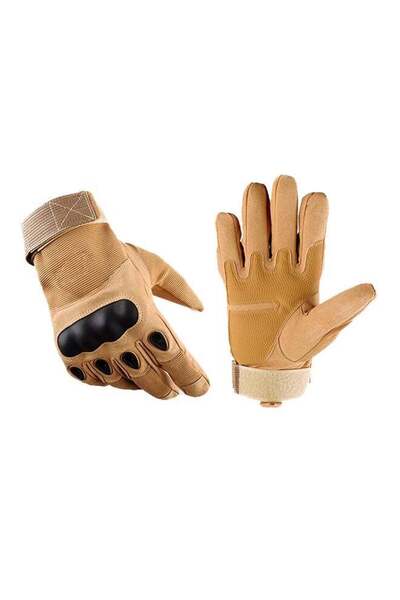 Generic قفازات تكتيكية ذات مفاصل صلبة - مقاس متوسط