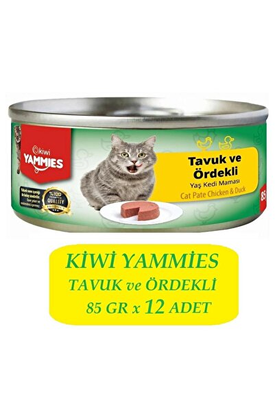 Kiwi KCM-50394 Tavuk-Ördekli Konserve 12 Adet x 85Gr