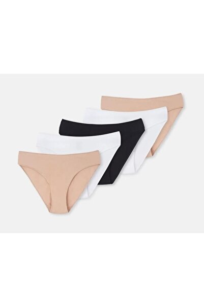 Dagi 5 li Paket Klasik İzsiz Slip Külot 5115KC