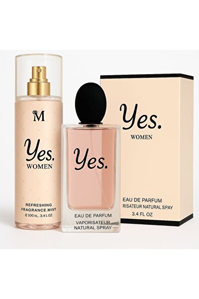 montage Σετ γυναικείων αρωμάτων YES – Eau de Parfum 100 ml + Αρωματικό σπρέι ...