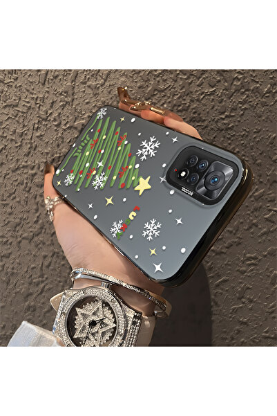 ucuc حافظة سيليكون مضادة للسقوط متوافقة مع شجرة عيد الميلاد لهاتف Xiaomi Redm...