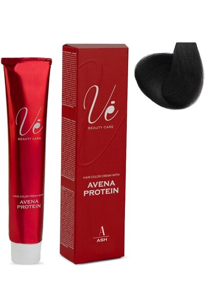 Ve Beauty Care Hair Color Cream #A Ash - Permanent Hair Dye, 100ml