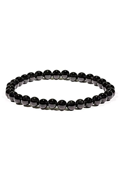 Bracelet Brățară neagră turmalin -- 0.5 cm