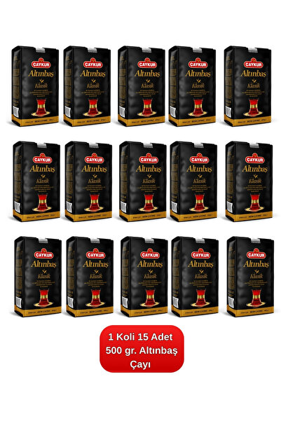Çaykur Altınbaş Çayı 500 gr. 15'li Koli