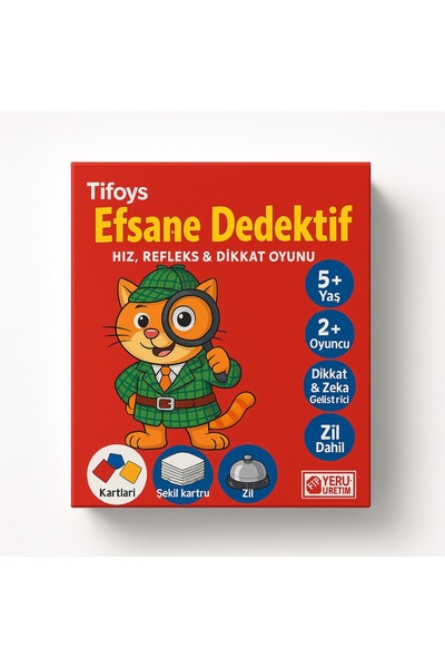 TİFOYS المحقق الأسطوري – لعبة السرعة والرد الفوري والانتباه