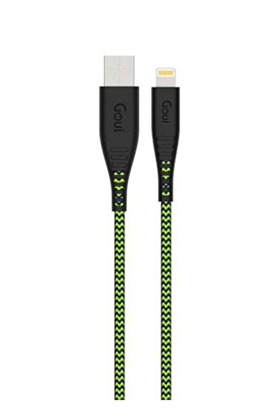 GOUİ كابل USB مرن ذو 8 دبابيس بطول 3 أمتار - أخضر