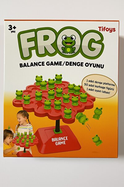 TİFOYS Frog Denge Oyunu – Kurbağalı Eğitici Beceri ve Denge Oyunu