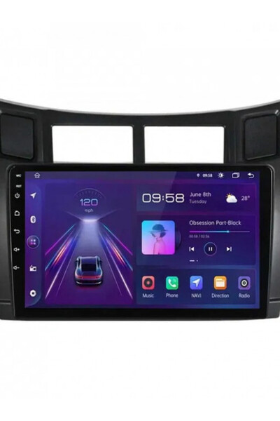 NAVI-ABC Dedicated Navigation for Toyota Yaris P9 (2005-2015) 9-inch, 8GB RAM...