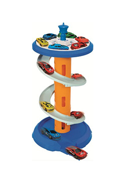 Toysan SPEED RACER TWİSTER PİSTLİ VE 5 METAL ARABALI
