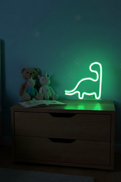 Genel Markalar DİNOZOR Neon Led Çocuk Odası Gece - Masa Lambası TLANL-009