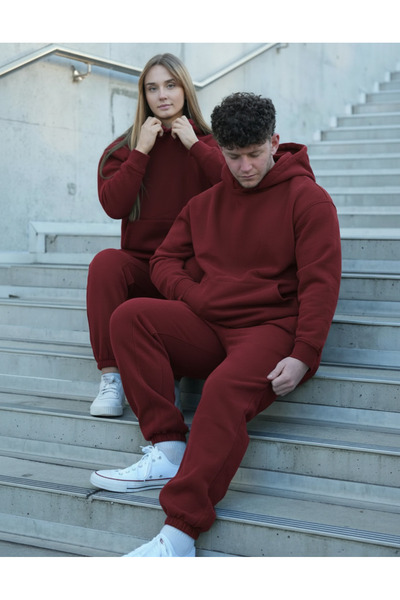 YAKAMEL Unisex Couples Special 3-Strand Shar Fleece-Lined Ofman Suit