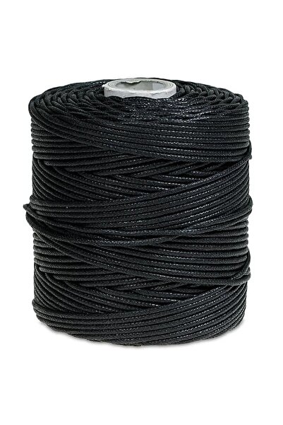 Mood Necklaces Black waxed cotton cord 100 meters -- 0.15 cm