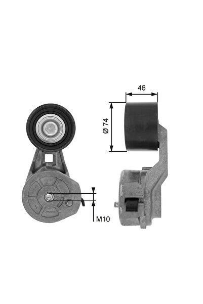 GATES Intinzator Curea, Curea Distributie Mercedes-benz Actros Mp2 / Mp3 2002-2020 Diesel