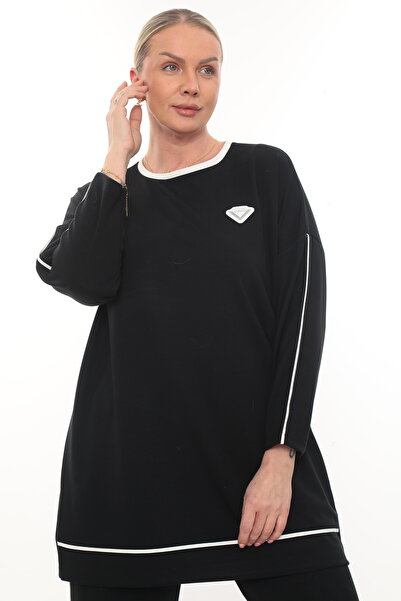 QRUVAZE Plus Size. Modal Tunic Suit. Arabian Style.