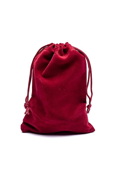 bag Saculet de cadou din catifea bordeaux S -- 10x14cm