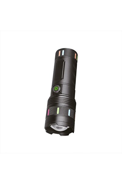 Denx DX2336 Flashlight: Powerful 1500 lumens, 5400mAh battery, Type-C charging, and waterproof design.