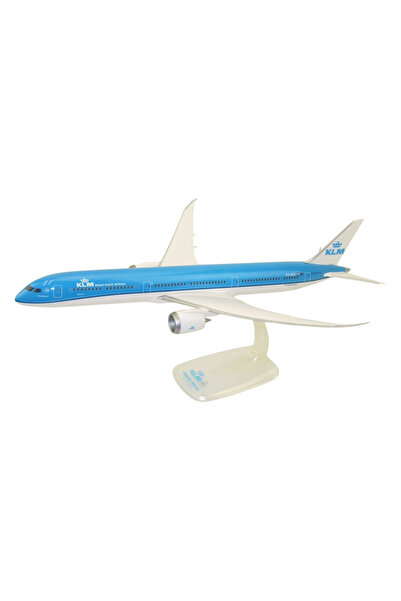 PPC Holland Model de avion KLM Boeing B787-10, plastic, 34 cm, scară 1:200