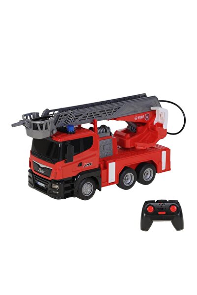 hak-iş oyuncak 6 Kanallı Uzaktan Kumandalı Yüksek Kurtarma İtfaiye Kamyonu - ...